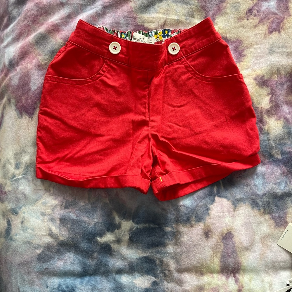 Mini Boden shorts size 7